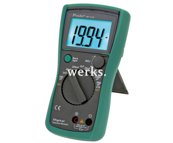 Измеритель емкости цифровой ProsKit MT-5110