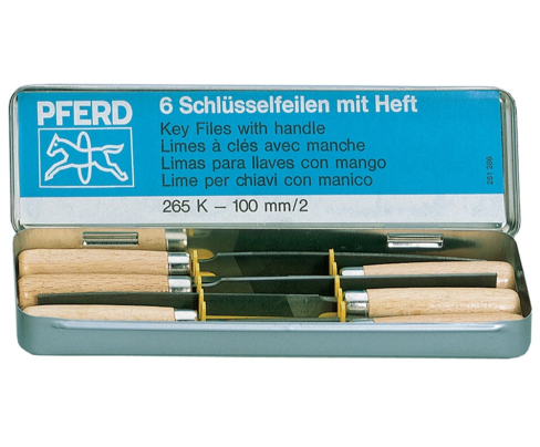 Набор напильников Pferd 265 K 100 mm H2