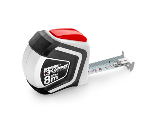 Рулетка измерительная двухсторонняя магнитная 8 м x 27 мм Kapro 510-8M