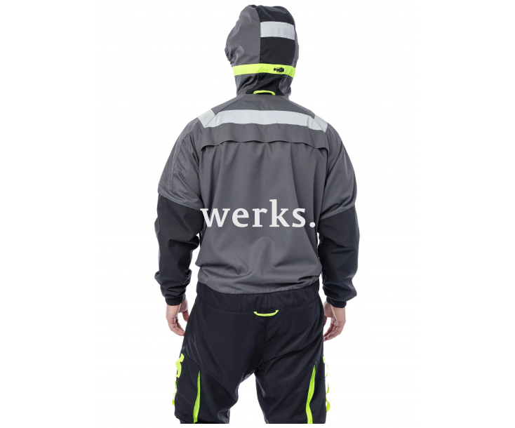 Летний комбинезон Brodeks KS 503 серый/черный (XXXL)