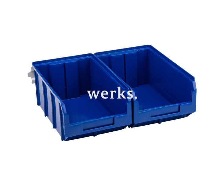 Органайзер настенный Стелла-техник V-3-440-синий , 2 ящика V-3