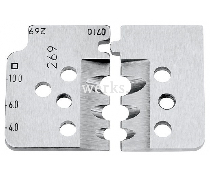 1 пара запасных ножей для KN-121212 Knipex KN-121912