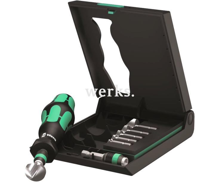 845/8 Набор одноканавочных конических зенкеров Wera WE-104655