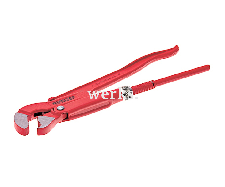 Ключ трубный 535 мм 2" шведского типа с изгибом зева 45° Izeltas 2202100020