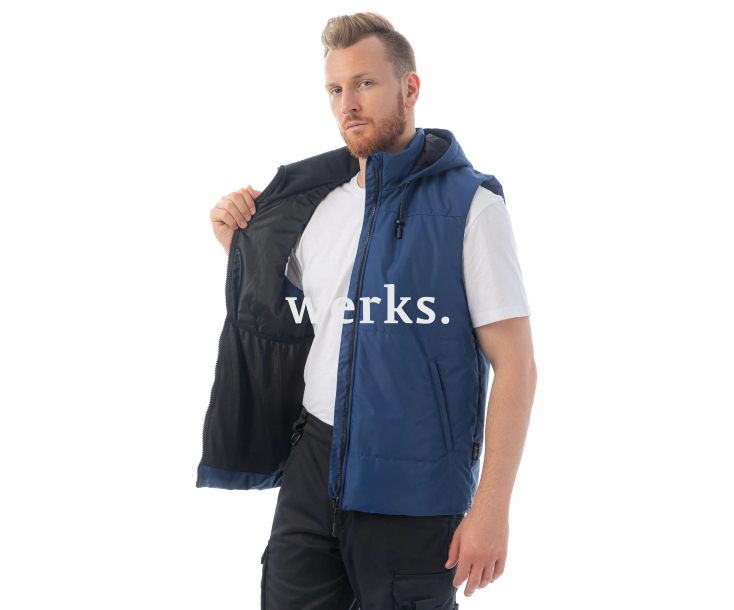 Жилет утепленный Brodeks KW112 синий (XL)