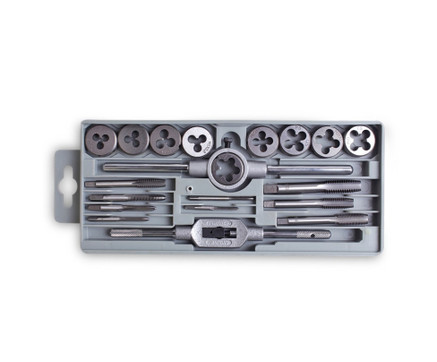 20-пр. Набор метчиков, плашек, свёрл M3 - M12 XC Werks W.1412040