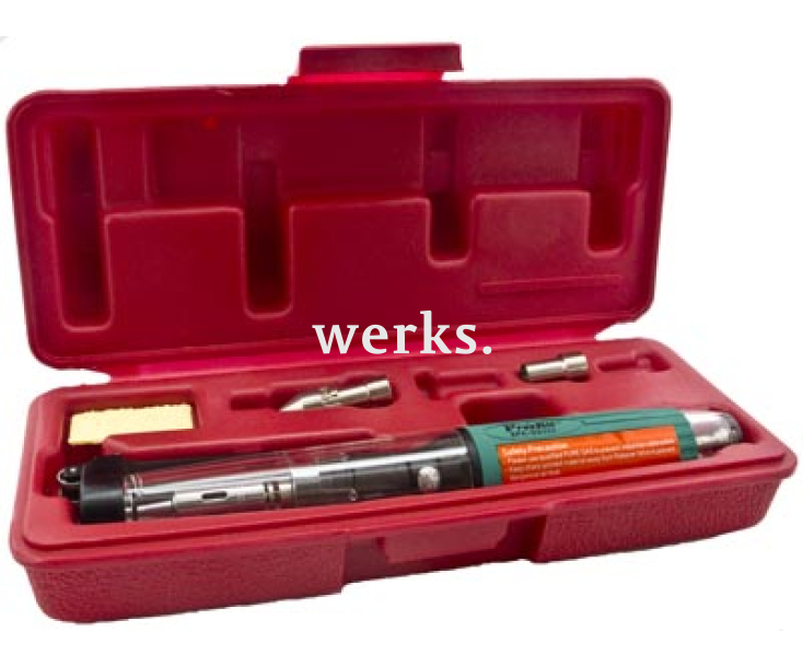 Паяльник газовый с аксессуарами ProsKit 1PK-GS003N