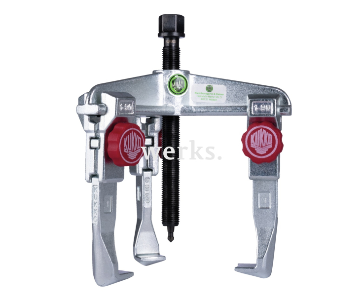 Универсальный трёхзахватный съёмник с быстрорегулируемыми захватами KUKKO 30-10+
