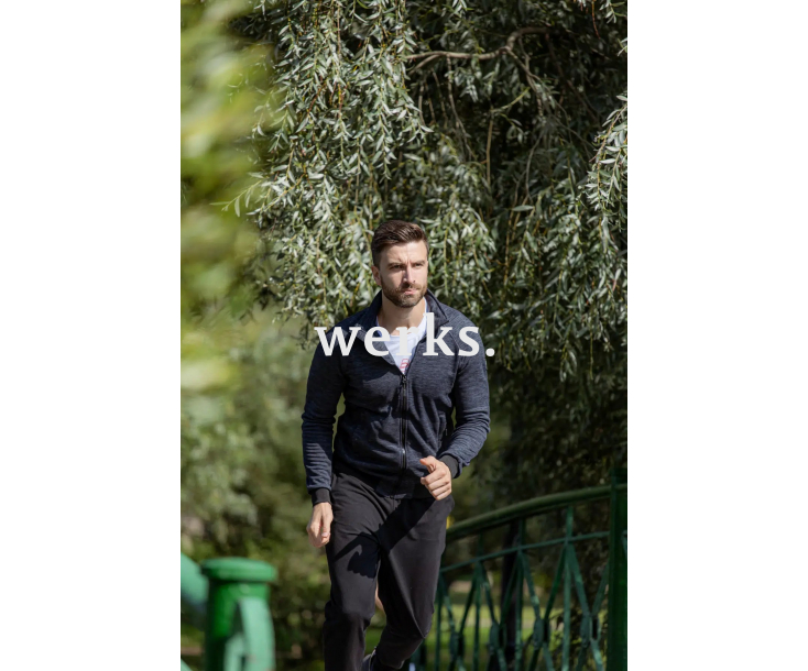 Толстовка флисовая Brodeks KS241 cation серый (XXL)