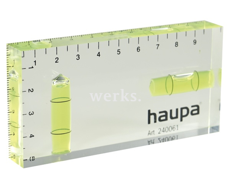 Уровень акриловый HUPmini 10 см Haupa 240061