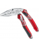 Длинногубцы электромонтажника ErgoMulti 200 мм NWS 1406-49-200 хромированные с рукоятками SoftGripp