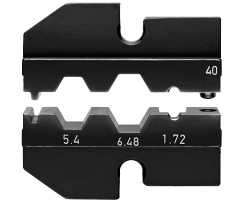 Плашка опрессовочная для коаксиального контакта Knipex KN-974940