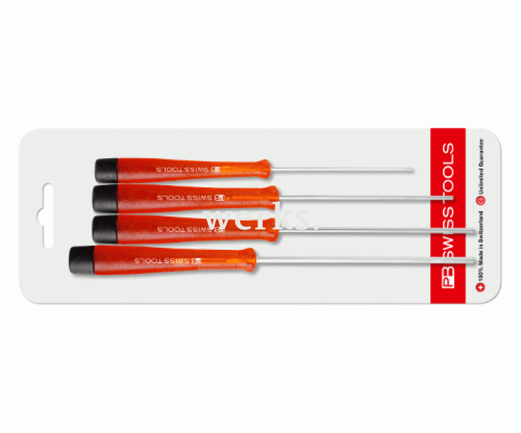 Набор прецизионных отверток HEX PB Swiss Tools PB 1625.CN 4 шт.