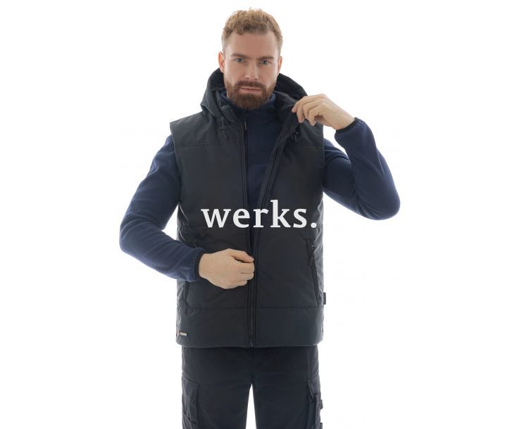 Жилет утепленный Brodeks KW112 черный (S)