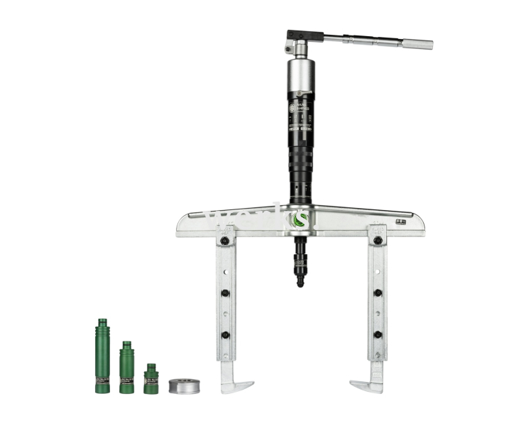 Двухзахватный съёмник с коротким гидравлическим шпинделем KUKKO 20-30-H