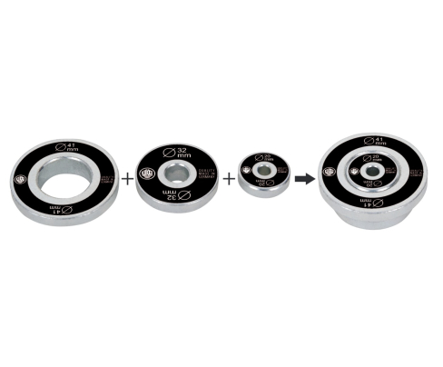 Опорные кольца в наборе KUKKO 600-17