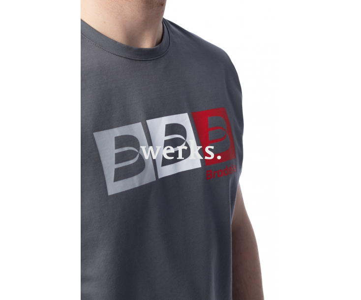 Футболка Brodeks KS705 серый (L)