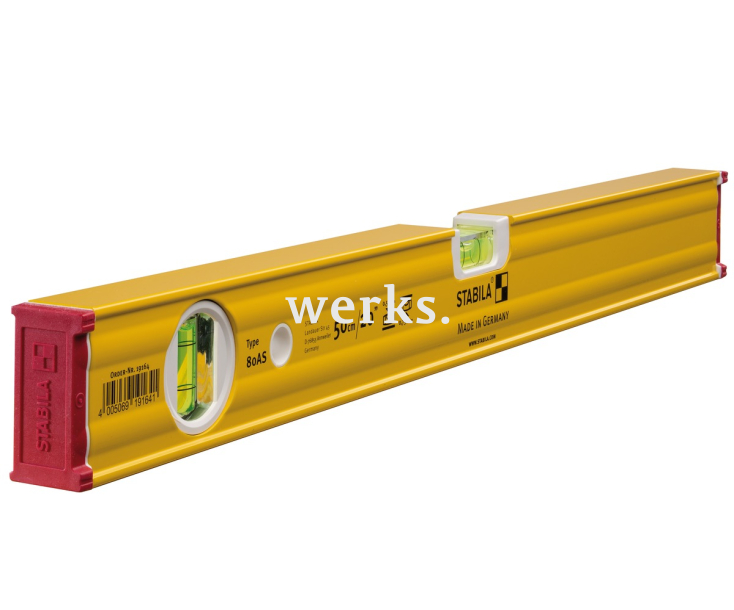Уровень строительный тип 80AS Stabila 19164 50 см
