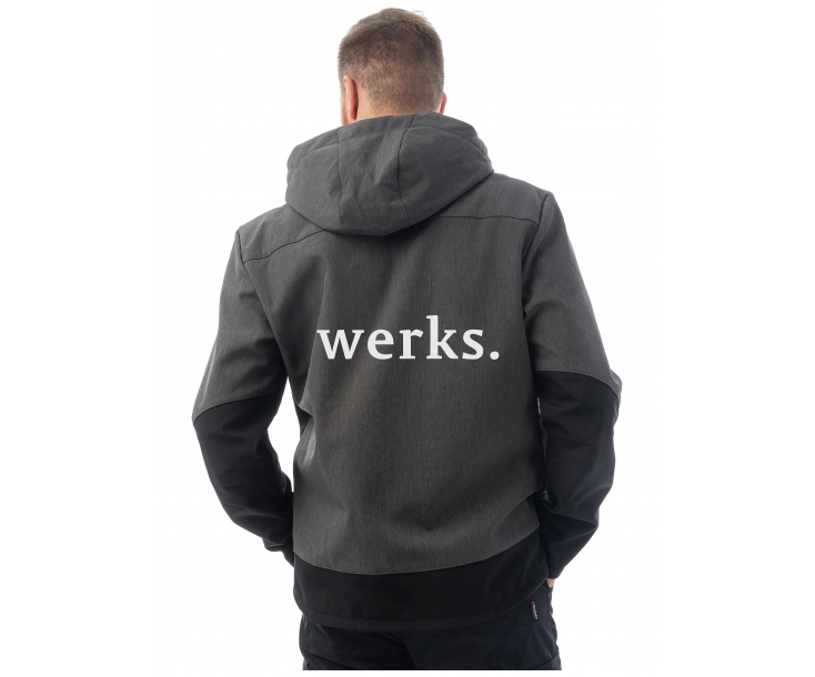 Куртка софтшелл Brodeks KS237 серый/черный (XXL)