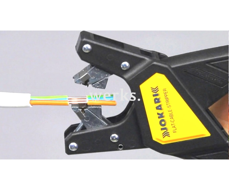 Клещи Flat-Cable-Stripper для снятия изоляции с плоских кабелей Jokari JK 20030