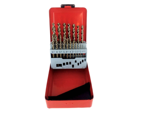 Набор сверл по металлу HSS-G Turbo Ruko 1,0 - 10,0 х 0,5 мм 214614 19 шт.