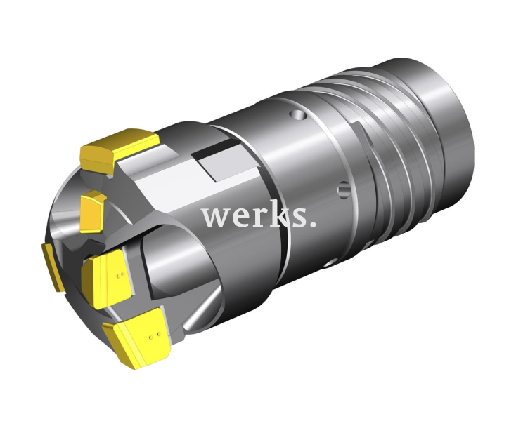 Сверлильная головка со сменными твердосплавными пластинами System Ejector Type 60 Ø 18.40 – 36.20 мм Botek 500000160