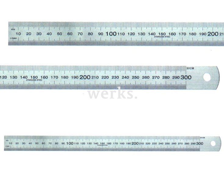 Линейка из нержавеющей стали 1000 мм Schut 775.584