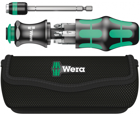 Kraftform Kompakt 25 Набор насадок (SL, PH) с сумкой, Wera WE-051024
