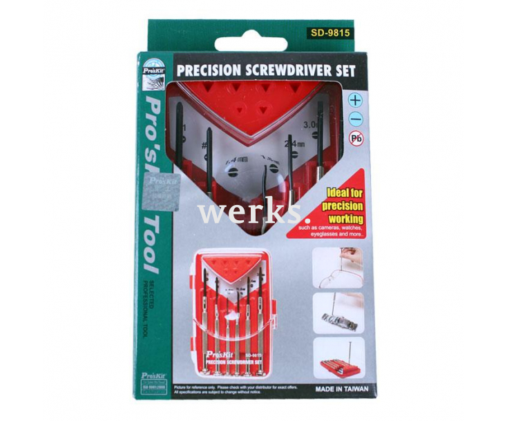 Набор прецизионных отверток ProsKit SD-9815