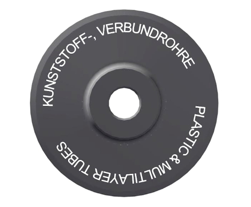 Ролик отрезной 51 х 11 мм для больших полимерных труб Zenten 7405-1