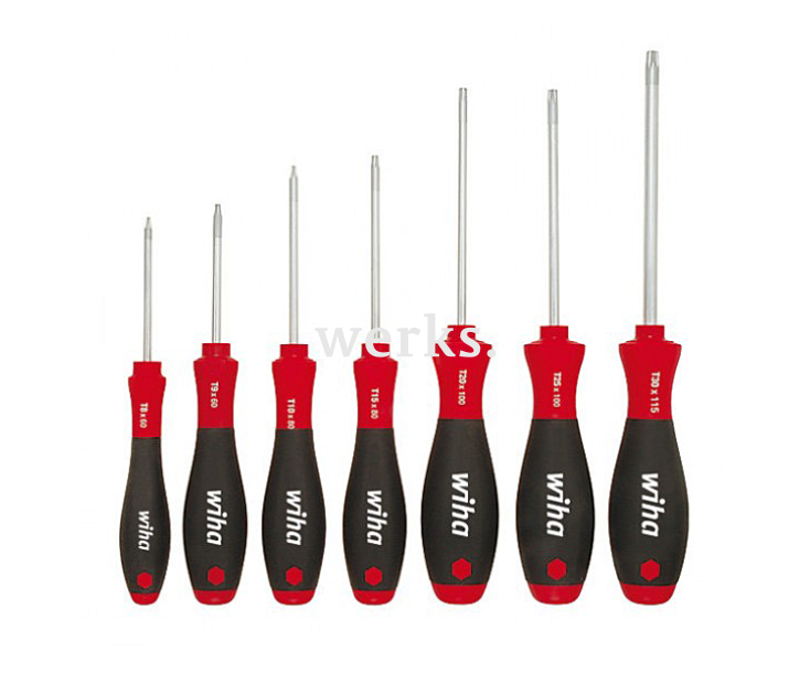 Набор отверток Wiha SoftFinish 362 K7 01299 TORX T9-T30