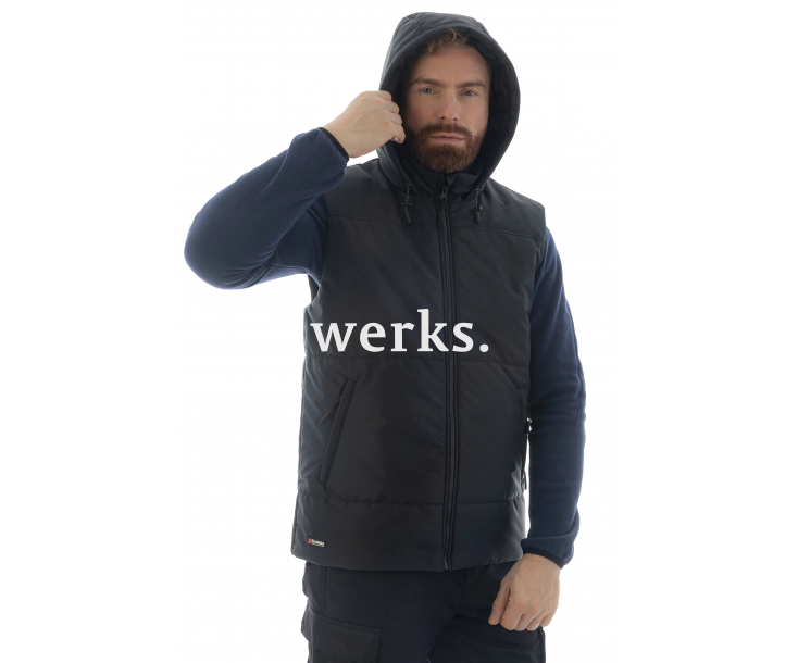 Жилет утепленный Brodeks KW112 черный (S)