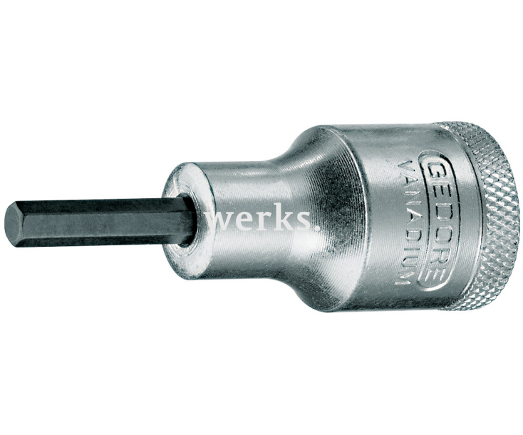 Головка торцевая с отверточной вставкой 1/2