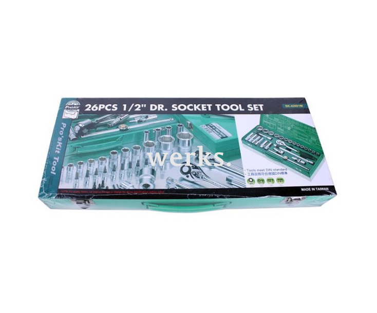 Набор торцовых насадок 1/2" ProsKit SK-42601M