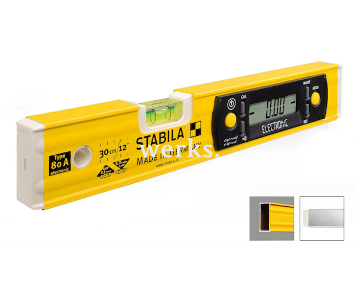 Уровень электронный 80A Electronic  Stabila 17323 30 см