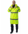 Сигнальный плащ-дождевик Brodeks KS252 желтый (M)