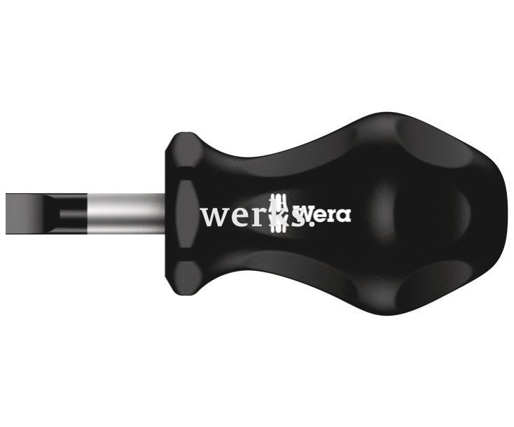 Короткая отвертка/отвертка для карбюратора Wera 336, 1.2x6.5x25 мм, WE-110075