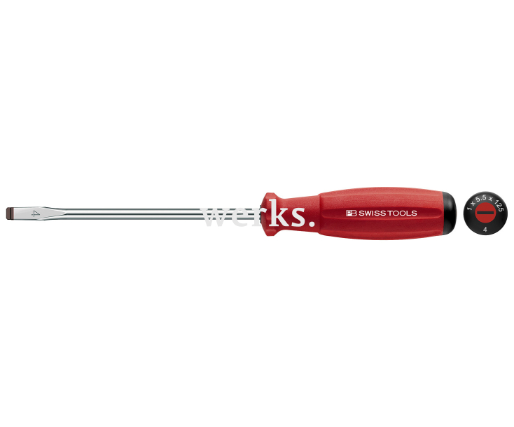 Отвертка шлицевая SwissGrip PB Swiss Tools PB 8100.2-100 0.6 x 4