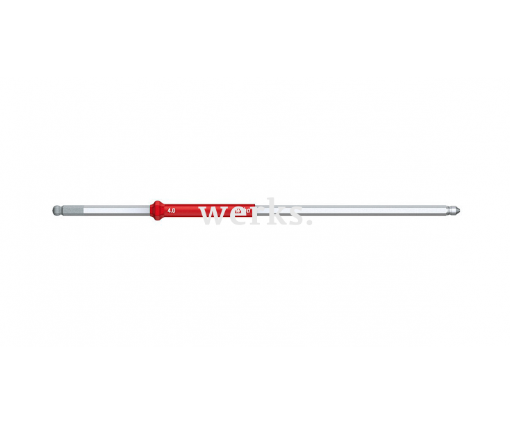Сменное жало Wiha Torque HEX ball end 2859 26225 4,0 со сферической головкой