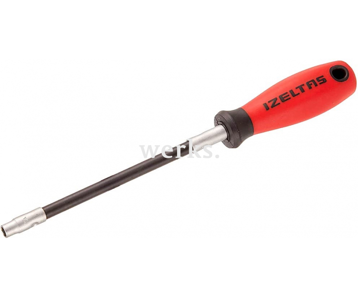 Отвертка-битодержатель магнитный 1/4"х170 Izeltas 4788196160 с гибким стержнем