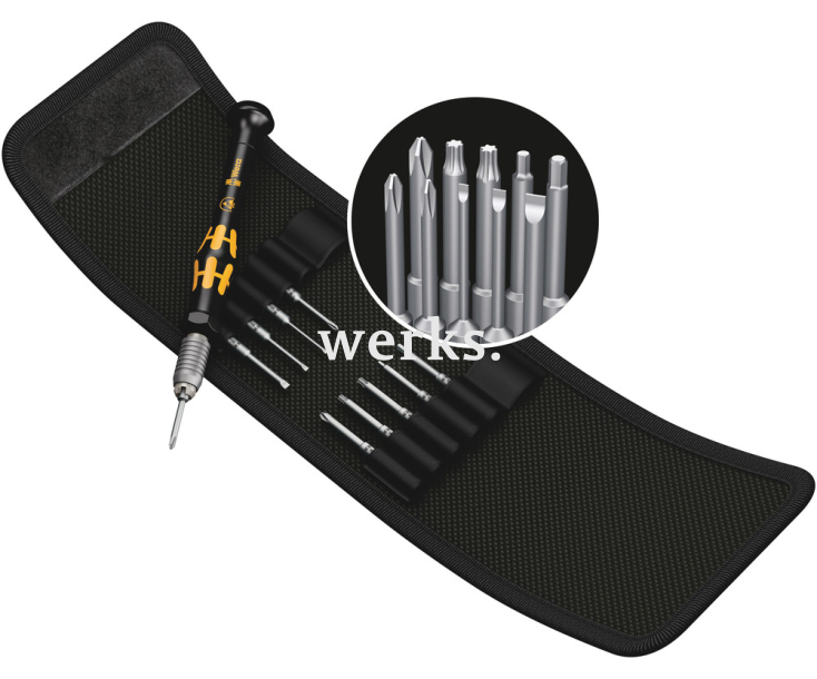 Набор отверток PH TORX SL HEX Wera Kraftform Kompakt Micro-Set ESD/11 SB WE-073670 