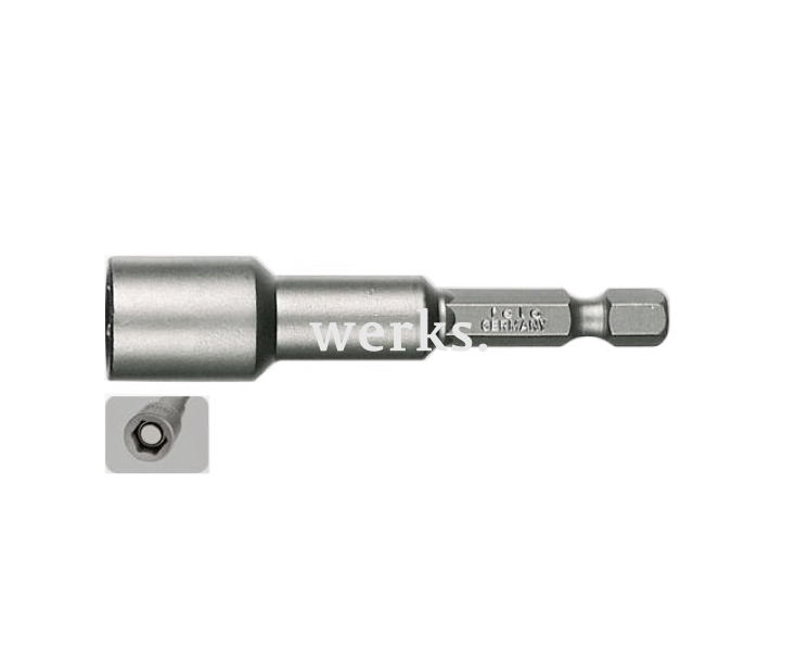 Бита-торцовый ключ Felo Industrial для винтов с наружным шестигранником HEX Nut серия 039 М7 x 66 03907010