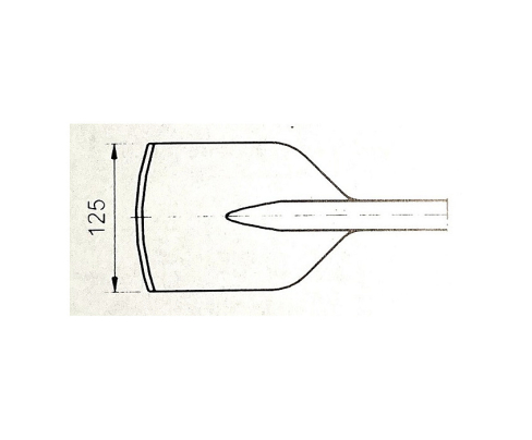 Зубило с широкой лопаткой Padre 750840380