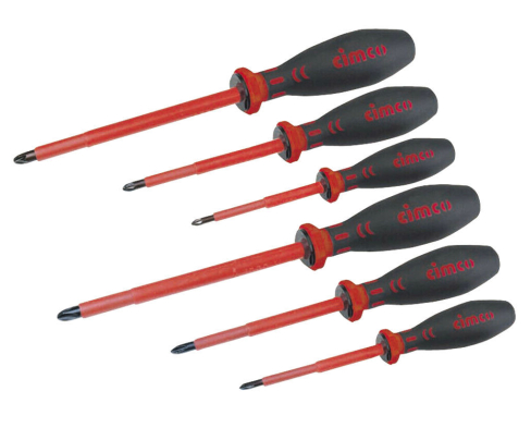 Набор диэлектрических VDE отверток PZ PH Cimco 117745 6 штук