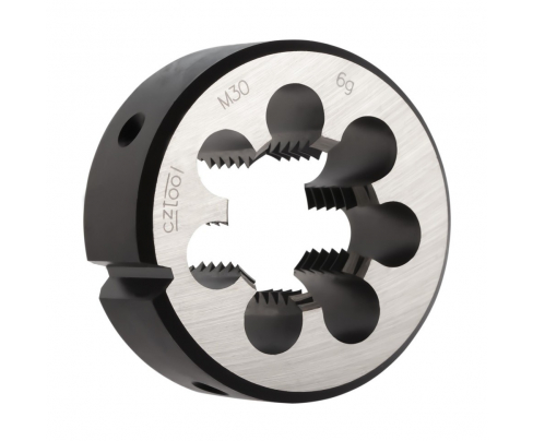 Плашка М30х3,5 115CrV3 DIN EN 22568 6g 65х25мм Bucovice Tools 210300