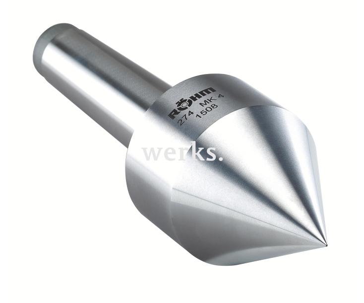 Вращающийся центрирующий конус, крепление MT 6, размер 276, заостренный на 60° Röhm 306396