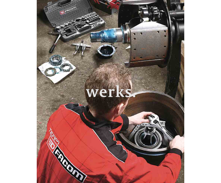 Ключ гаечный разводной с правой резьбой 27 мм Facom 113A.8C