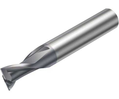 Цельнотвёрдосплавная концевая фреза для тяжёлой черновой обработки Sandvik 1P220-0500-XA 1630