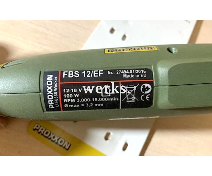 Бормашина высокоточная Proxxon FBS 12/ЕF 28462