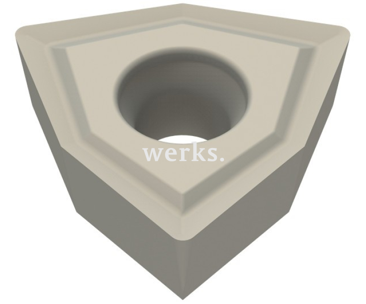 Твердосплавная сверлильная вставка WCGT 030204FN CTWN415 Ceratizit 10812650